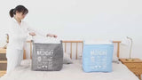 Home & Garden > Laundry & Cleaning > Laundry Storage - Ex - Large Capacity Collapsible Laundry Basket Foldable Washing Bin Hamper Linen (Grey) - Garden Yard