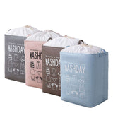 Home & Garden > Laundry & Cleaning > Laundry Storage - Ex - Large Capacity Collapsible Laundry Basket Foldable Washing Bin Hamper Linen (Grey) - Garden Yard