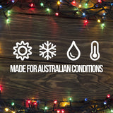 Home & Garden > Lighting > Lighting Accessories - Milano Decor Outdoor LED Plug In Fairy Lights - Multicoloured - 200 Lights - Garden Yard