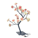Home & Garden > Lighting > Night Lights & Ambient Lighting - LED Rose Flower Tree Light with Detachable Base and USB Switch – Decorative Night Light for Home Décor - Garden Yard