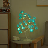 Home & Garden > Lighting > Night Lights & Ambient Lighting - LED Rose Flower Tree Light with Detachable Base and USB Switch – Decorative Night Light for Home Décor - Garden Yard
