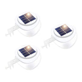 Home & Garden > Lighting > Outdoor Lights - Solar Multipurpose Light (3 - Piece, White) w/ Screw & Mount, Energy - Saving - Garden Yard
