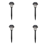 Home & Garden > Lighting > Table Lamps - Lenoxx Wireless Solar - Powered Mosquito Killer Lamp (4 - Piece, Black) - Garden Yard