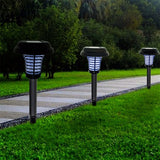 Home & Garden > Lighting > Table Lamps - Lenoxx Wireless Solar - Powered Mosquito Killer Lamp (4 - Piece, Black) - Garden Yard