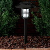 Home & Garden > Lighting > Table Lamps - Lenoxx Wireless Solar - Powered Mosquito Killer Lamp (4 - Piece, Black) - Garden Yard