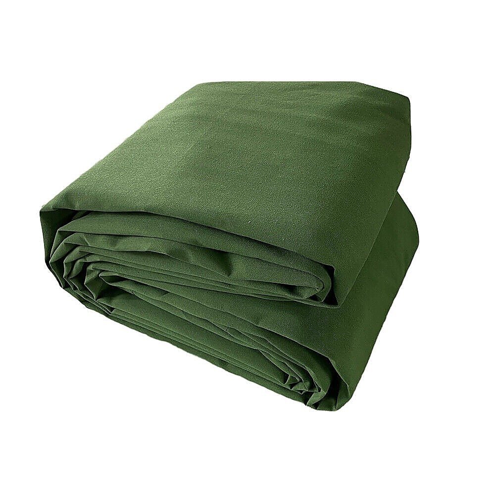 Home & Garden > Shading > Awnings - 3x4M Army Heavy Duty Waterproof Canvas Tarp Tarpaulin Sun Blocked Dustproof - Garden Yard
