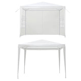 Home & Garden > Shading > Canopies & Gazebos - Instahut Gazebo 3x3m Marquee Wedding Party Tent Outdoor Camping Side Wall Canopy Window Panel White - Garden Yard