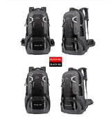 Home & Garden > Travel > Backpacks - 40L Waterproof Outdoor Hiking Backpack Camping Outdoor Trekking Bag(Black) - Garden Yard