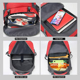 Home & Garden > Travel > Backpacks - 60L Waterproof Outdoor Hiking Backpack Camping Outdoor Trekking Bag(Blue) - Garden Yard