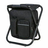 Home & Garden > Travel > Duffel Bags - Portable Folding Backpack Chair Camping Stool Cooler Bag Rucksack Beach Fishing 150kg load comb - Garden Yard