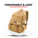 Home & Garden > Travel > Duffel Bags - Unisex Leisure Canvas Backpack Durable Waterproof Outdoor Travel Rucksack(Navy Green) - Garden Yard