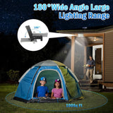  - KagoLing Solar Lights Outdoor 202 LED Motion Sensor Lights IP65 Waterproof 120 Degree Beam Angle Solar Garden Lights 2 Pack with 5M Cable - Garden Yard