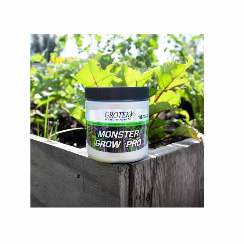  - Monster Grow Pro Hydroponic Fertiliser 130g Grotek Fertilizer Growth Optimizer - Garden Yard