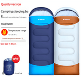 Outdoor Recreation > Camping > Sleeping Bags - Sleeping Bag - Lightweight for Adults, Camping, Hiking, Backpacking (With accessories + eye mask + earbuds + square pillow) - Garden Yard