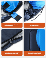 Outdoor Recreation > Camping > Sleeping Bags - Sleeping Bag - Lightweight for Adults, Camping, Hiking, Backpacking (With accessories + eye mask + earbuds + square pillow) - Garden Yard