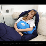 Outdoor Recreation > Camping > Sleeping Bags - Sleeping Bag - Lightweight for Adults, Camping, Hiking, Backpacking (With accessories + eye mask + earbuds + square pillow) - Garden Yard