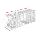 Pet Care > Pest Control > Animal Traps - Gardeon Animal Trap Cage Possum 94x34cm - Garden Yard