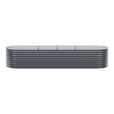 0.5mm thick SGCC steel garden bed panel with epoxy powder coating