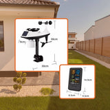 Tools > Industrial Tools > Measuring Tools & Sensors - Tooleroo Weather Station 7 - in - 1 Professional Home Forecast Outdoor Sensor - Garden Yard