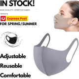 Tools > Industrial Tools > Work Safety Protective Equipment - SUMMER Reusable Breathable Face Mask Mouth Mask Anti Dust Haze Protective in Grey - Garden Yard