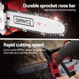 Tools > Power Tools > Chainsaws - Giantz 25cc Petrol Chainsaw 10" Bar E - Start Tree Pruning Chain Saw - Garden Yard