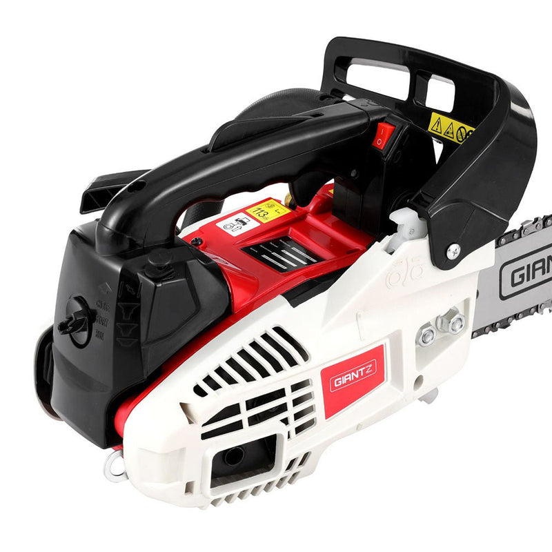 Tools > Power Tools > Chainsaws - Giantz 25cc Petrol Chainsaw 10" Bar E - Start Tree Pruning Chain Saw - Garden Yard