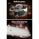 Tools > Power Tools > Chainsaws - Giantz Chainsaw Petrol 92CC 24" Bar Commercial E - Start Pruning Chain Saw,Giantz Chainsaw Petrol 92CC 24" Bar Commercial E - Start Pruning Chain Saw 6.8HP - Garden Yard