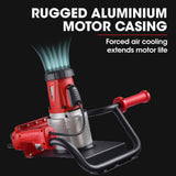 Tools > Power Tools > Outdoor Power Equipment - Baumr - AG 1500W Electric Post Hole Auger Digger - Garden Yard