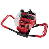 Tools > Power Tools > Outdoor Power Equipment - Giantz 80CC Post Hole Digger Motor Only Petrol Engine Red - Garden Yard
