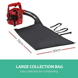 Tools > Power Tools > Outdoor Power Equipment - Giantz Petrol Leaf Blower Garden Vacuum Handheld Commercial Outdoor Tool 36CC - Garden Yard