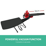 Tools > Power Tools > Outdoor Power Equipment - Giantz Petrol Leaf Blower Garden Vacuum Handheld Commercial Outdoor Tool 36CC - Garden Yard