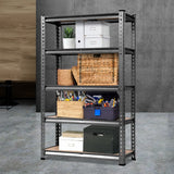 Tools > Tools Storage > Wall Storage Racks - Giantz 1.5M Garage Shelving Warehouse Rack Pallet Racking Storage Shelf Charcoal - Garden Yard