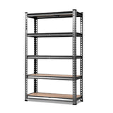 Tools > Tools Storage > Wall Storage Racks - Giantz 1.5M Garage Shelving Warehouse Rack Pallet Racking Storage Shelf Charcoal - Garden Yard
