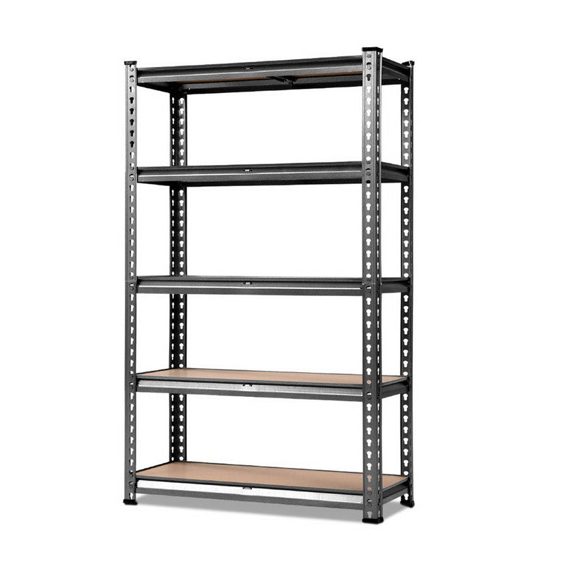 Tools > Tools Storage > Wall Storage Racks - Giantz 1.5M Garage Shelving Warehouse Rack Pallet Racking Storage Shelf Charcoal - Garden Yard