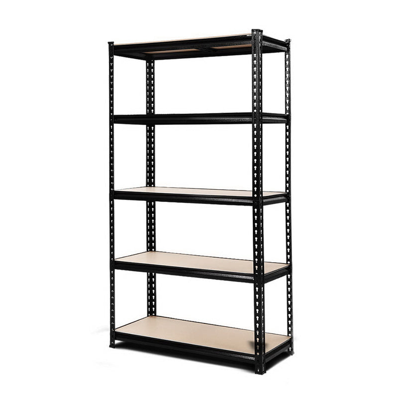 Tools > Tools Storage > Wall Storage Racks - Giantz 1.5M Garage Shelving Warehouse Rack Pallet Racking Storage Shelve Black - Garden Yard