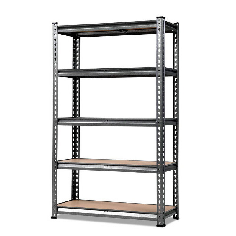 Tools > Tools Storage > Wall Storage Racks - Giantz 1.8M Garage Shelving Warehouse Rack Pallet Racking Storage Shelf Charcoal - Garden Yard