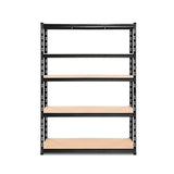 Tools > Tools Storage > Wall Storage Racks - Giantz 1.8M Garage Shelving Warehouse Rack Pallet Racking Storage Shelve Black - Garden Yard
