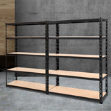Tools > Tools Storage > Wall Storage Racks - Giantz 2.4Mx1.8M Garage Shelving Warehouse Rack Pallet Racking Storage Shelve - Garden Yard