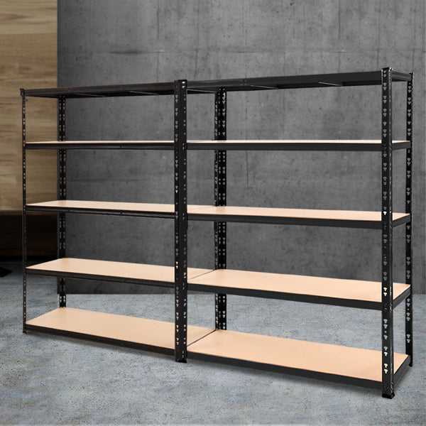 Tools > Tools Storage > Wall Storage Racks - Giantz 2.4Mx1.8M Garage Shelving Warehouse Rack Pallet Racking Storage Shelve - Garden Yard
