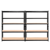 Tools > Tools Storage > Wall Storage Racks - Giantz 2.4Mx1.8M Garage Shelving Warehouse Rack Pallet Racking Storage Shelve - Garden Yard