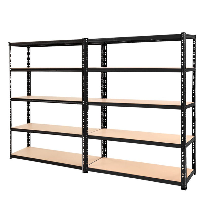 Tools > Tools Storage > Wall Storage Racks - Giantz 2.4Mx1.8M Garage Shelving Warehouse Rack Pallet Racking Storage Shelve - Garden Yard
