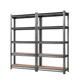 Tools > Tools Storage > Wall Storage Racks - Giantz 2x1.5M Garage Shelving Warehouse Rack Storage Racking Storage Steel - Garden Yard
