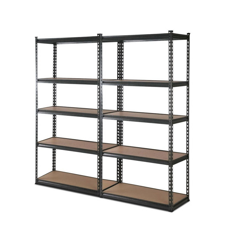 Tools > Tools Storage > Wall Storage Racks - Giantz 2x1.8M Garage Shelving Warehouse Rack Pallet Racking Storage Charcoal - Garden Yard