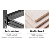Tools > Tools Storage > Wall Storage Racks - Giantz 2x1.8M Garage Shelving Warehouse Rack Pallet Racking Storage Charcoal - Garden Yard