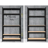 Tools > Tools Storage > Wall Storage Racks - Giantz 2x1.8M Garage Shelving Warehouse Rack Pallet Racking Storage Shelf Black - Garden Yard