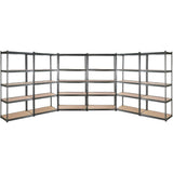 Tools > Tools Storage > Wall Storage Racks - Giantz 6X1.5M Garage Shelving Warehouse Rack Pallet Racking Storage Shelves - Garden Yard