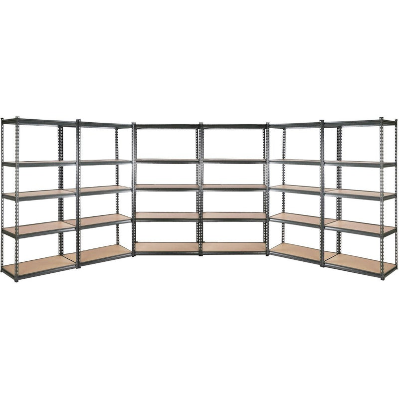 Tools > Tools Storage > Wall Storage Racks - Giantz 6X1.5M Garage Shelving Warehouse Rack Pallet Racking Storage Shelves - Garden Yard