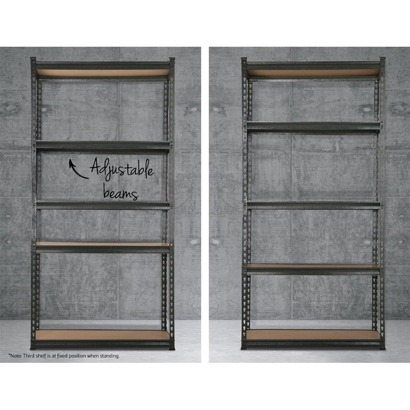 Tools > Tools Storage > Wall Storage Racks - Giantz 6X1.5M Garage Shelving Warehouse Rack Pallet Racking Storage Shelves - Garden Yard