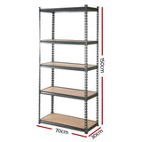 Tools > Tools Storage > Wall Storage Racks - Giantz 6X1.5M Garage Shelving Warehouse Rack Pallet Racking Storage Shelves - Garden Yard