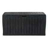 Gardeon Outdoor Storage Box 220L Lockable Garden Deck Toy Shed Tool Organiser